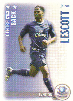 Joleon Lescott Everton 2006/07 Shoot Out #110